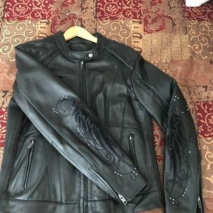 Milwaukee Leather SUPER nice, Lg biker jacket